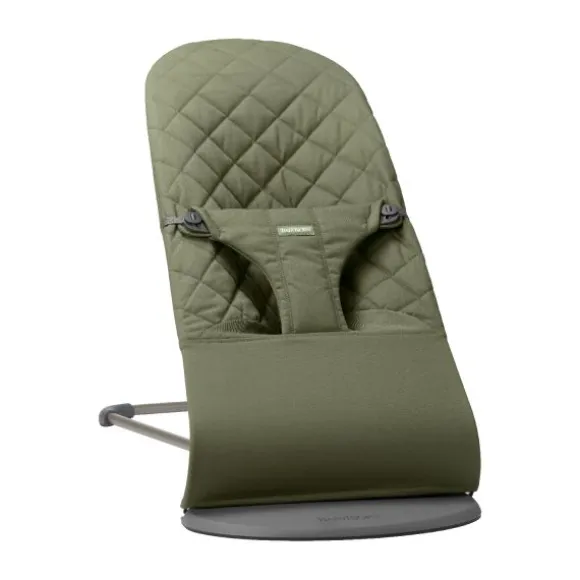 BabyBjörn Bliss Cotton Wipstoel - Donkergroen