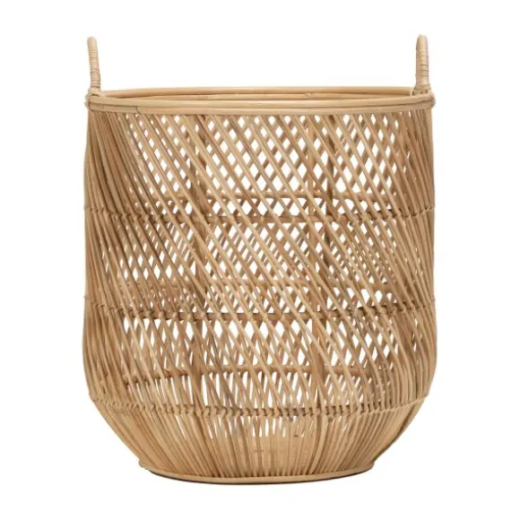 Babypark Exclusief Mand Rond - Groot - Naturel