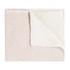 Baby's Only Happiness Ledikantdeken - Oud Roze / Ecru