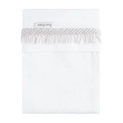 Baby's Only Happiness Wieglaken Gebreide Bies - Urban Taupe / Ecru