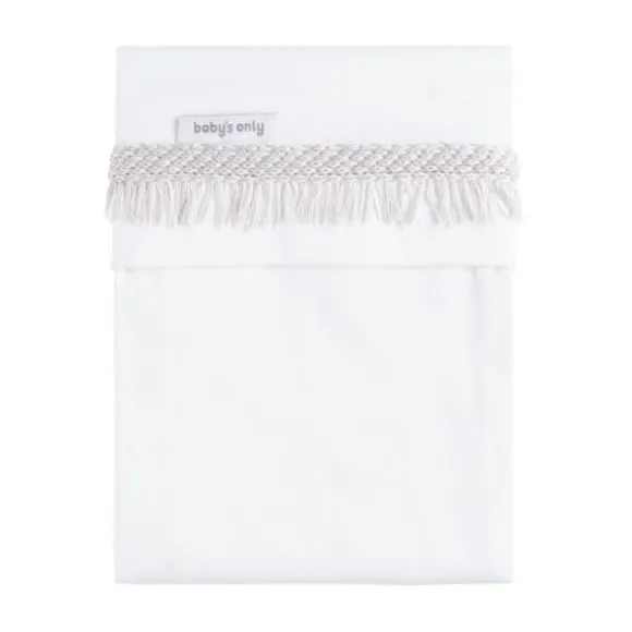 Baby's Only Happiness Wieglaken Gebreide Bies - Urban Taupe / Ecru