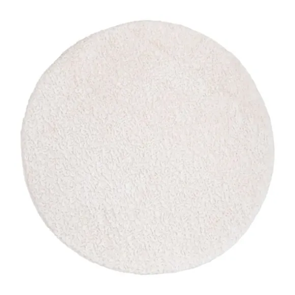 Baby's Only Hoeslaken Boxmatras Rond - Snow - Ø95 cm - Wolwit