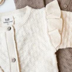 Baby's Only Miracle Ruffle Vestje - Mt. 56 - Warm Linen