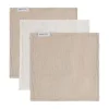 Baby's Only Tender Monddoekje - 3-Pack - 30x30cm - Beige / Linen