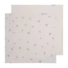 Baby's Only Tender Swaddle - 2-Pack - 115x115 cm - Linen / Clover