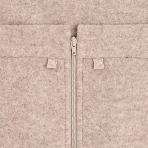 Baby's Only Voetenzak Autostoel 0+ - Brushed Meadow - Ecru