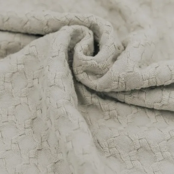 Bamboom Honey Ledikantdeken - 100 x 140 cm - Oyster Grey