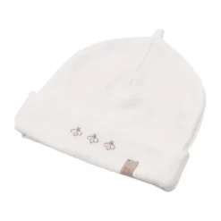 Bamboom Muts Bees - Cream - Maat S (0-4M)