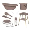 Bébé-Jou Badset Sense - 7-Delig - Mocha Mousse