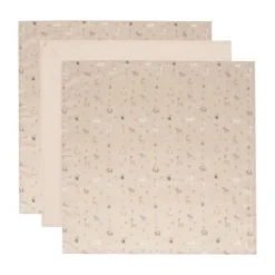 Bebe-Jou Steppe Hydrofiel Doek -70x70 cm - 3 Stuks