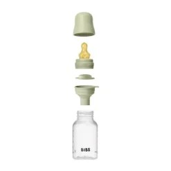 Bibs Fles - Slow Flow - 150 ml - Latex - Sage