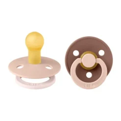 BiBs Studio Fusion Fopspeen - Rond - 2 Stuks - 6-18 Mnd - Sage/Hunter Green