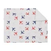 Bink Bedding Planes Boxkleed Blauw 80 x 100 cm