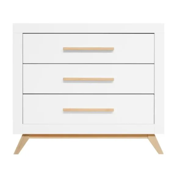 Bopita Fenna Babykamer Wit / Naturel | Bed 60 x 120 cm + Commode