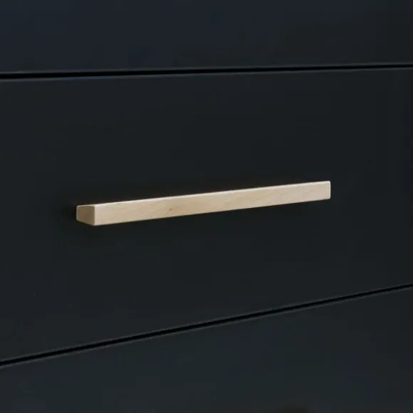 Bopita Lena Commode - Zwart / Naturel