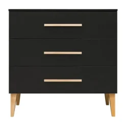 Bopita Lena Commode - Zwart / Naturel