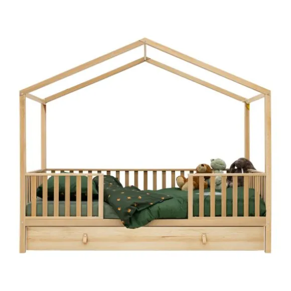 Bopita Lucas Bedlade - Naturel - 90 x 200 cm