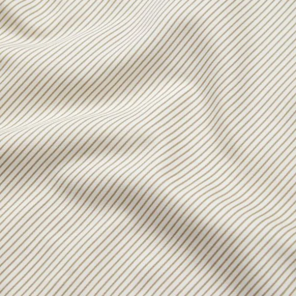Cam Cam Classic Stripes Dekbedovertrek - 100 x 140 cm - Camel