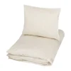 Cam Cam Copenhagen Dekbedovertrek Set Junior - Classic Stripes Camel - 100 x 135 cm