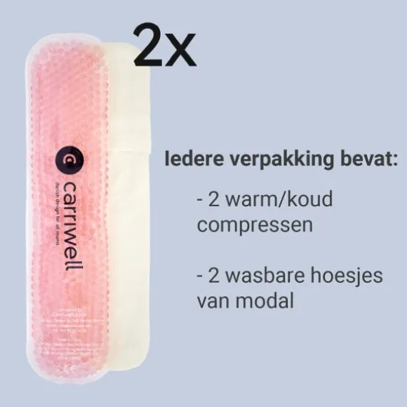 Carriwell Warm/Koud Perineumcompres - 2 Stuks
