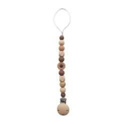 Chewies & More Speenclip - Daisy - Wood Brown