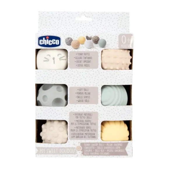 Chicco Konijn Sensory Ballenset