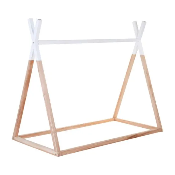 Childhome Bedframe Naturel / Wit 70 x 140 cm
