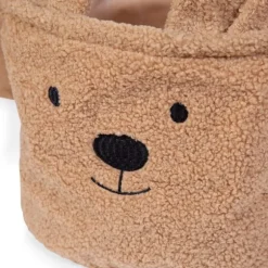 Childhome Teddy Opbergmand – 40 x 40 cm – Bruin