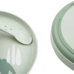 Done By Deer Bord - Happy Clouds - Rond - Silicone - Powder