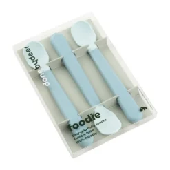 Done By Deer Easy Grip Lepels - 3 Stuks - Blue