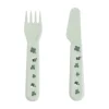 Done by Deer Foodie Dinerset met Zuignap - Tiny Farm - Groen