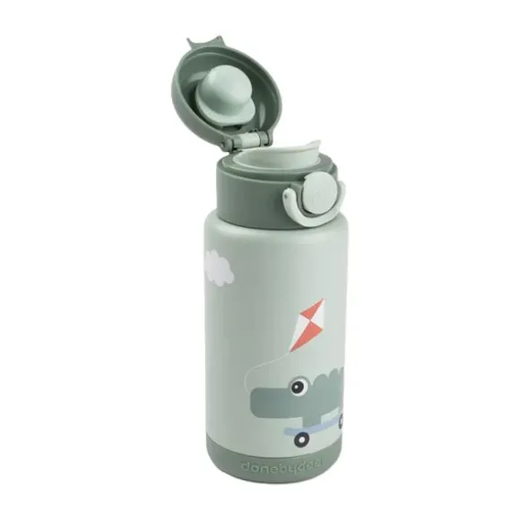 Done by Deer Thermo Fles - Playground - Groen - 340 ml