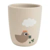 Done By Deer Tiny Farm Siliconen Mini Beker - Sand