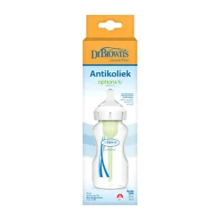 Dr. Brown's Options+ Anti-colic Brede Halsfles 270 ml
