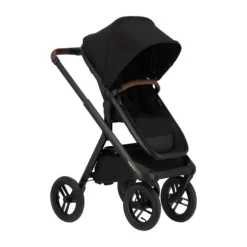 Dubatti One E6 Kinderwagen Dark Brown / Pitch Black | Dubatti by Römer Autostoeltje Babysafe Pro | Vario Base 5Z