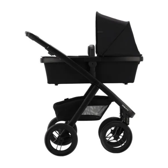 Dubatti Two E2 Kinderwagen Bundel - Pitch Black / Black / Black