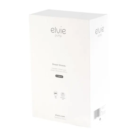 Elvie Borstschild 28 mm 2 Stuks