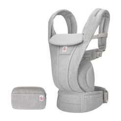 Ergobaby Omni Deluxe Mesh Draagzak - Pearl Grey