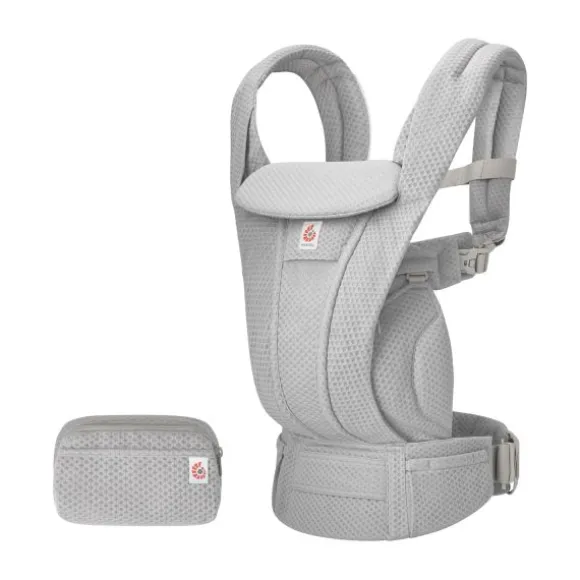 Ergobaby Omni Deluxe Mesh Draagzak - Pearl Grey