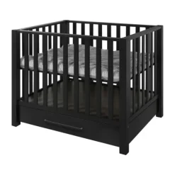 Europe Baby Casper Box Met Lade II Mat Zwart