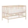 Europe Baby Ledikant - Solid Beech - 60 x 120 cm - Naturel