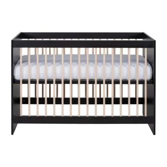 Europe Baby Nova Babybed Zwart Eiken 60 x 120 cm
