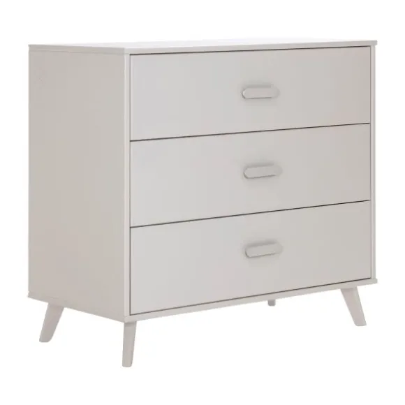 Europe Baby Olivia II Commode - Oatmeal / Oatmeal - Retro