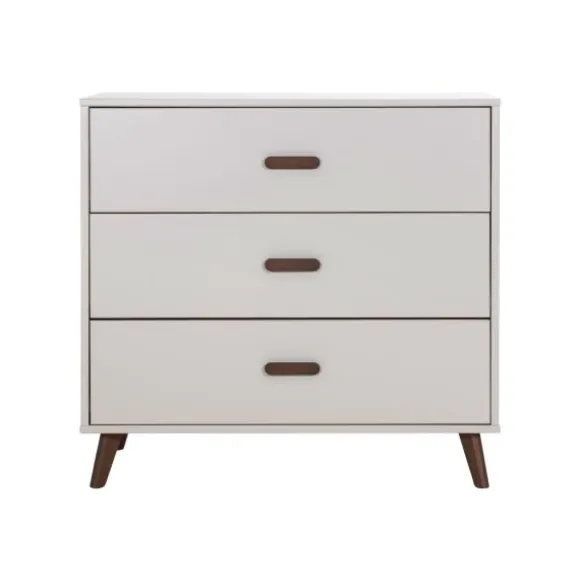 Europe Baby Olivia II Commode - Oatmeal / Walnoot - Retro