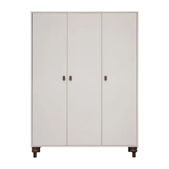 Europe Baby Olivia II Kledingkast 3-Deurs - Oatmeal / Walnoot - Bold