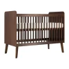 Europe Baby Olivia II Ledikant 60 x 120 cm - Walnoot / Walnoot - Retro