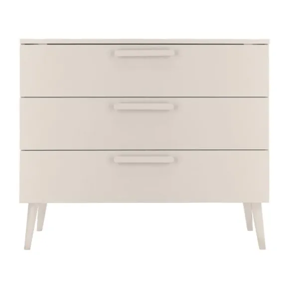 Europe Baby Sev Babykamer Cashmere/Cashmere | Ledikant 60 x 120 + Commode