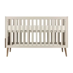 Europe Baby Sev Ledikant 70 x 140 - Cashmere/Walnoot