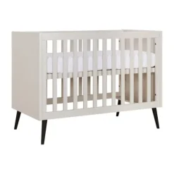 Europe Baby Sterre Babybed - Oatmeal / Zwart - 70 x 140 cm