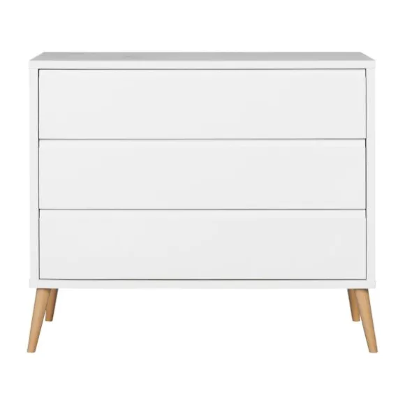 Europe Baby Sterre Commode - Wit / Naturel